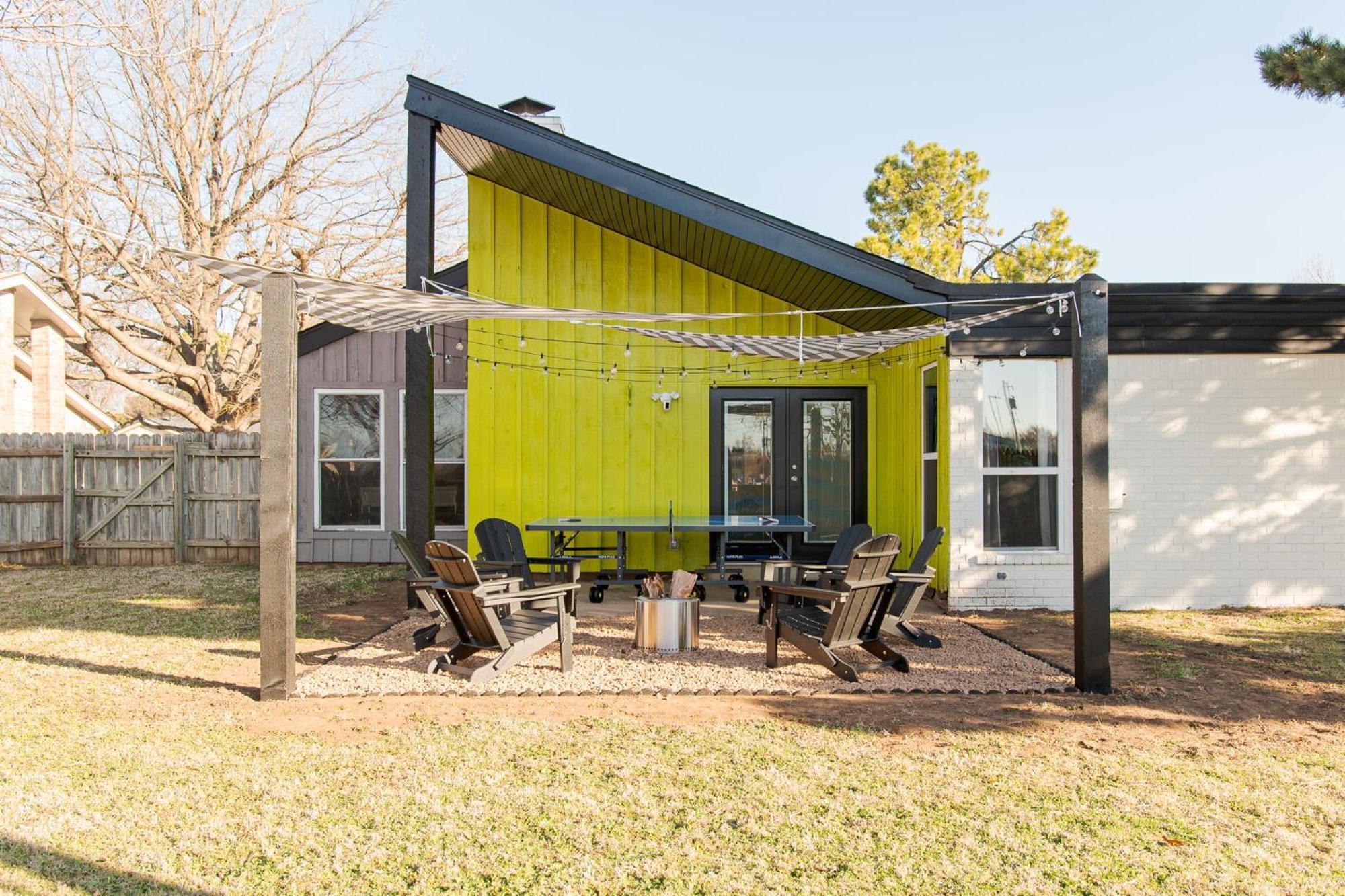 Villa Norman Retreat - Mins To Ou Fire Pit 3Bd Exterior foto